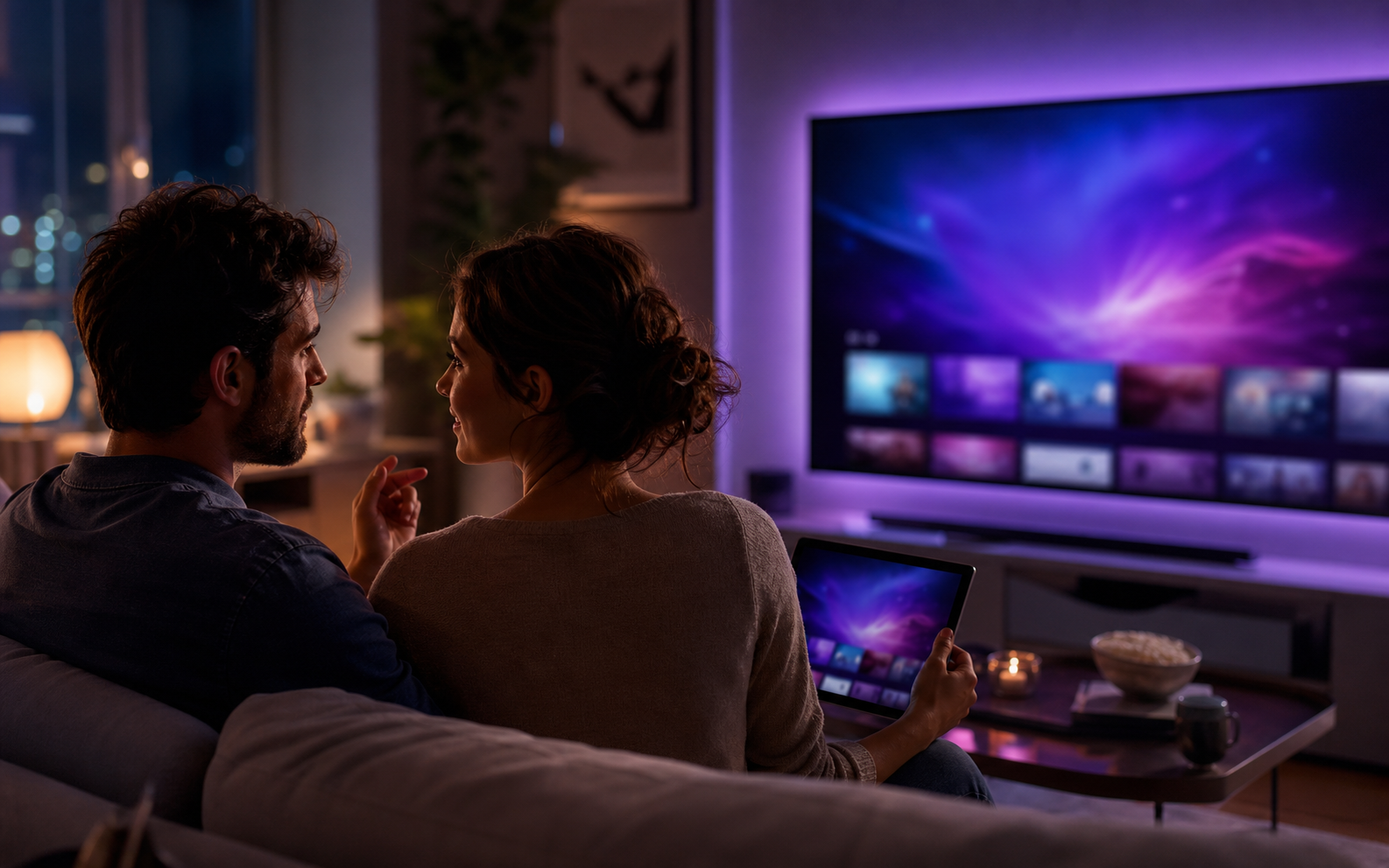 Scene salon premium pour illustrer le guide Atlas Pro ONTV avis.